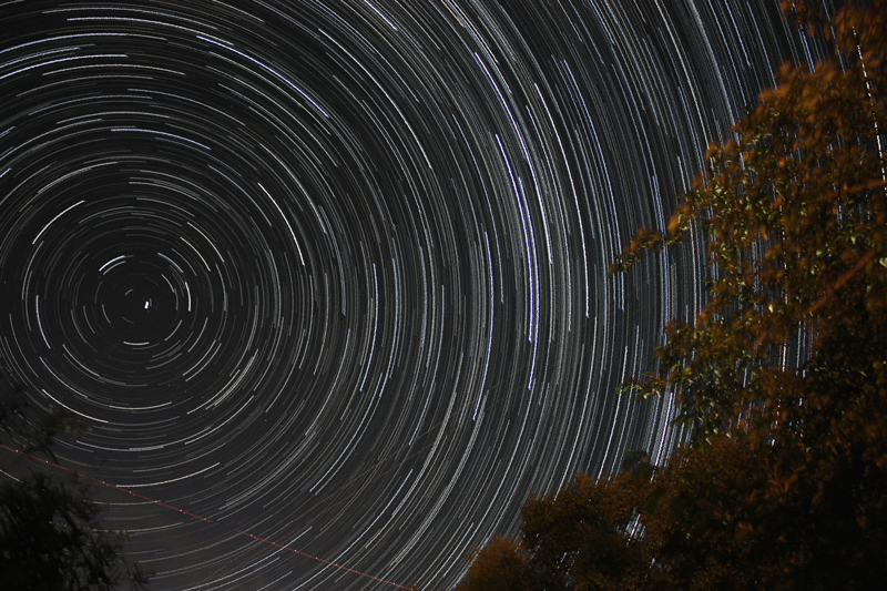 north star polaris time lapse