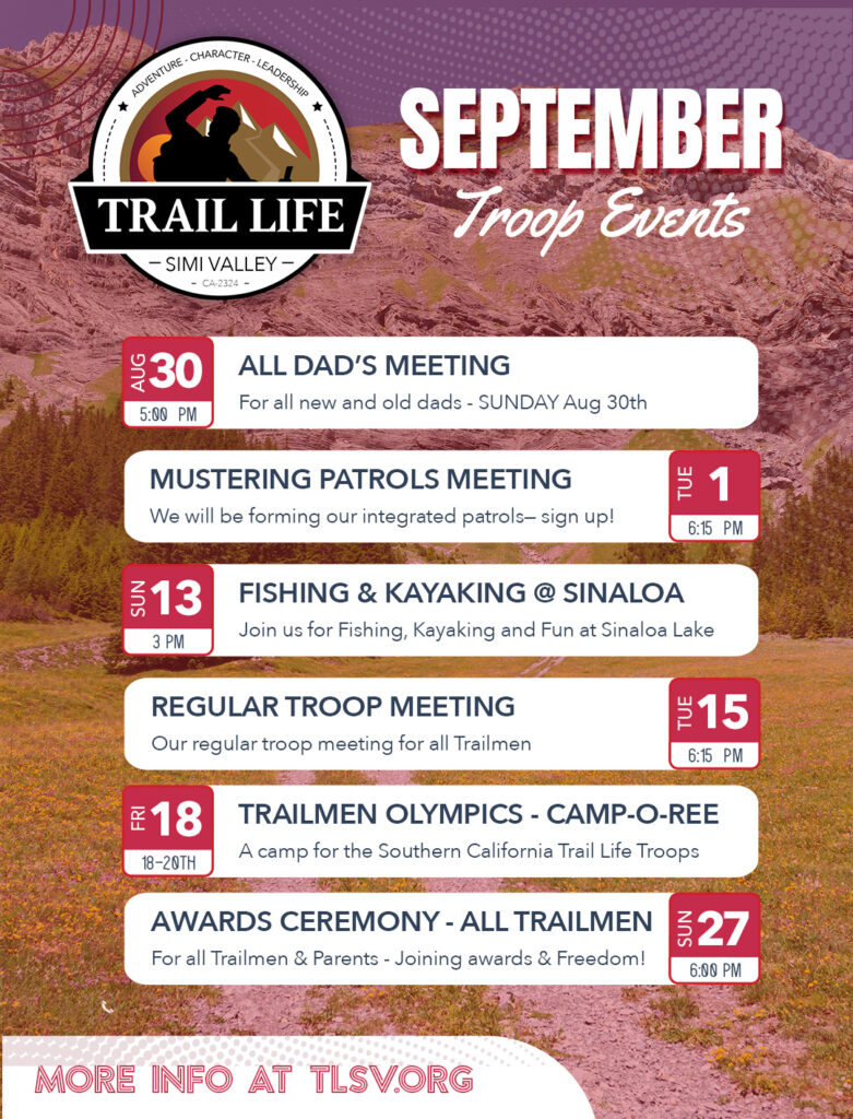 Upcoming Events Details on this image. Load images to see it!